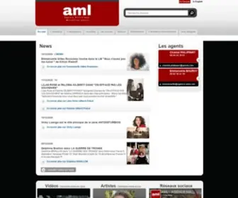 Agence-AML.com(Agence Marceline Lenoir (AML)) Screenshot