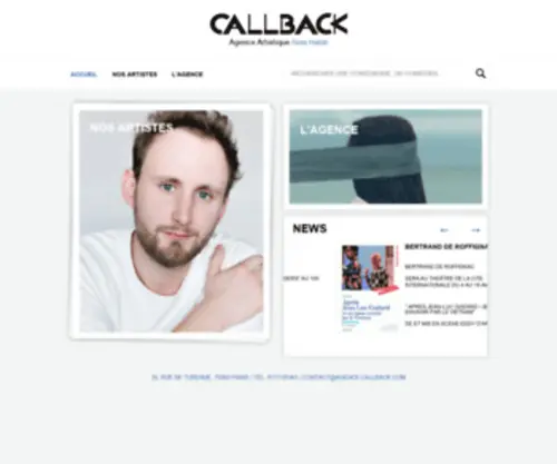 Agence-Callback.com(Agence CallBack) Screenshot