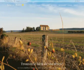 Agence-DU-Montois.fr(Agence du Montois) Screenshot