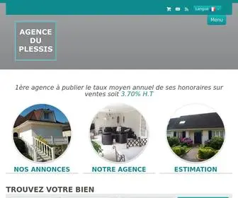 Agence-DU-Plessis.fr(Tout) Screenshot