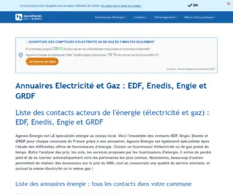 Agence-Energie.com(Annuaire) Screenshot