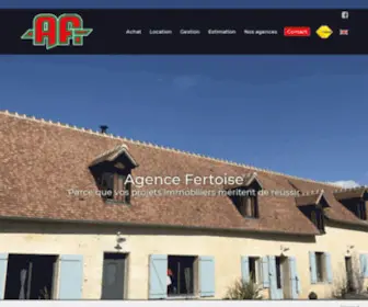 Agence-Fertoise.fr(Agence Fertoise) Screenshot