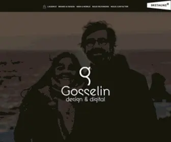 Agence-Gosselin.com(Gosselin Design & Digital) Screenshot