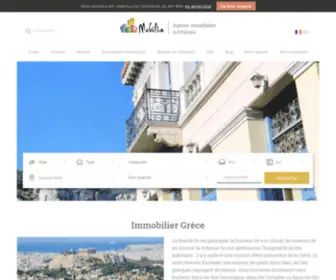Agence-Immobiliere-Mobilia.fr(Mobilia ) Screenshot
