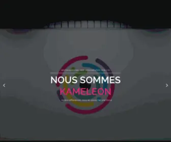 Agence-Kameleon.be(Création site internet) Screenshot