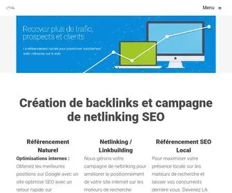 Agence-Netlinking.fr(Agence Netlinking : Stratégie et Campagne de netlinking SEO) Screenshot