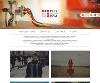 Agence-Pub.com(Pub Point Com) Screenshot