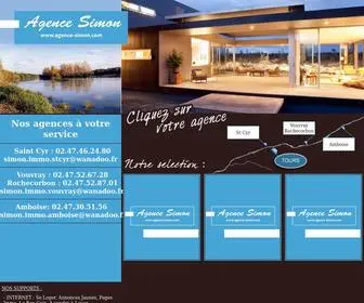 Agence-Simon.com(Agence Simon) Screenshot