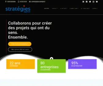 Agence-Strategies.fr(Agence) Screenshot