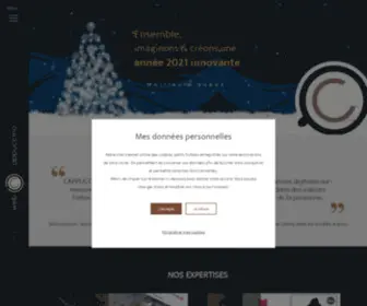 Agence-Web-Cappuccino.com(Création) Screenshot