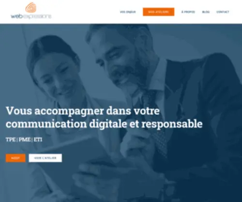 Agence-Web-Expressions.fr(Démarche RSE) Screenshot