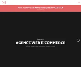 Agence86.com(Spécialistes en stratégie digitale ecommerce) Screenshot
