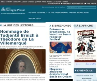 Agencebretagnepresse.com(Agence Bretagne Presse) Screenshot