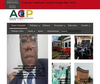 Agencecamerounpresse.com(News cameroon agency cameroon press news from Cameroon cy) Screenshot
