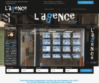 Agencedeclaye.fr(Agence de Claye) Screenshot