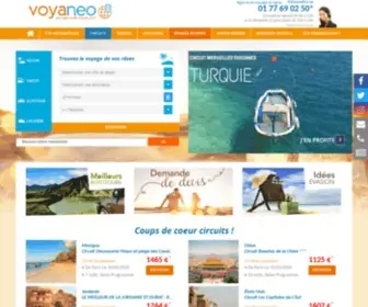Agencedevoyage.com(Voyaneo) Screenshot