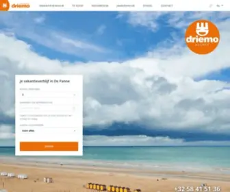 Agencedriemo.be(Immo De Panne Te Koop & Te Huur Aan Zee) Screenshot