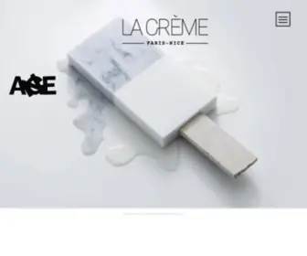 Agencelacreme.com(Agence La Crème) Screenshot