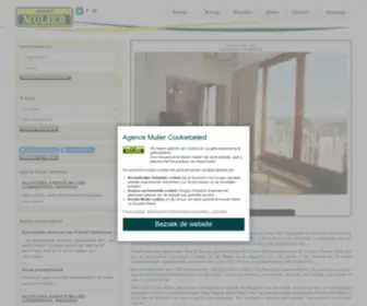 Agencemulier.be(Immo in De Panne en de Belgische kust. Agence Mulier) Screenshot