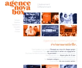 Agencenovabox.com(Novabox) Screenshot