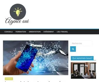 Agenceoui.com(Réussir vos projets professionnels) Screenshot