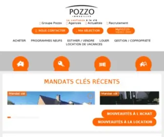 Agencepozzo.com(Site internet en cours de refonte) Screenshot