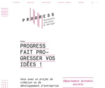 Agenceprogress.be(Agence Progress) Screenshot