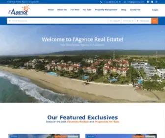 Agencerd.com(Real Estate in Cabarete) Screenshot