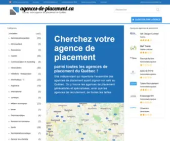 Agences-DE-Placement.ca(Trouvez) Screenshot