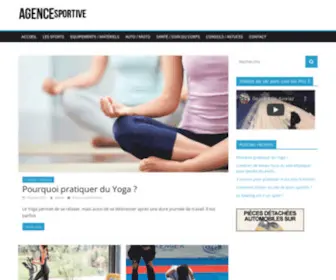 Agencesportive.com(agencesportive) Screenshot