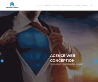 Agenceweb-Conception.com(Création et Conception de site Web) Screenshot