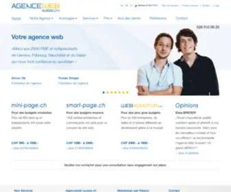 Agenceweb-Suisse.ch(L L'agence pour le web) Screenshot