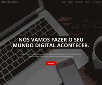 Agenciabernardino.com.br(Agência Bernardino) Screenshot