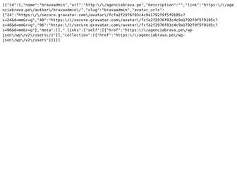 Agenciabrava.pe(Agenciabrava) Screenshot