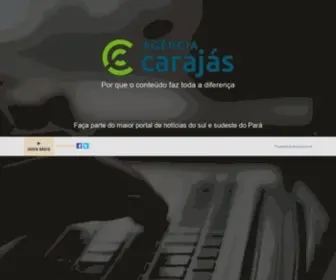 Agenciacarajas.com.br(Agência Carajás) Screenshot
