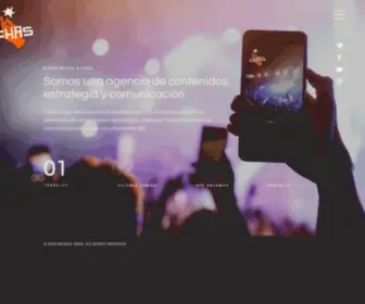 Agenciachas.com(Agencia CHAS) Screenshot