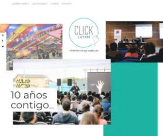 Agenciaclick.cl(Producciones, Travel y BTL) Screenshot