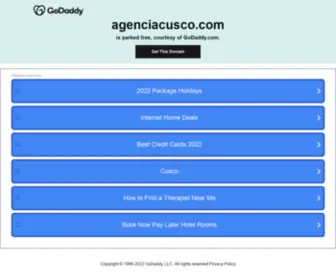 Agenciacusco.com(Agenciacusco) Screenshot