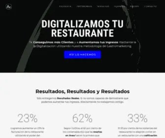 Agenciadegastromarketing.com(Agencia) Screenshot