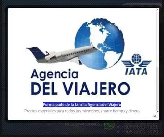 Agenciadelviajero.com(AGENCIA DEL VIAJERO) Screenshot