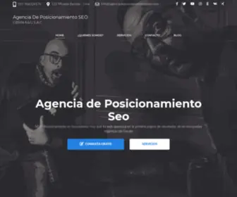 Agenciadeposicionamientoseo.com(Agencia De Posicionamiento SEO) Screenshot