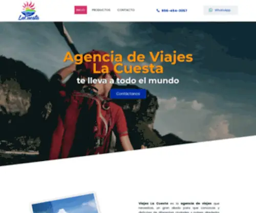 Agenciadeviajeslacuesta.com(Agencia de viajes en Ciudad Juárez) Screenshot