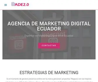 Agenciadigitalecuador.com(Expertos en Marketing Digital en el Ecuador) Screenshot