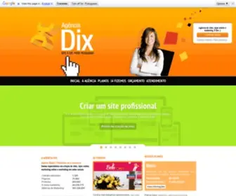 Agenciadix.com.br(Agência de Marketing Digital) Screenshot