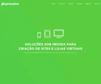 Agenciaexpression.com.br(Desenvolvimento de Sites e Lojas Virtuais em Londrina) Screenshot