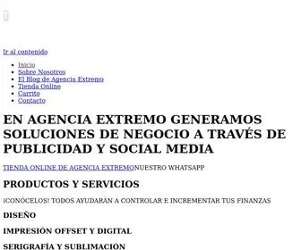 Agenciaextremo.com(Agencia de Publicidad e Imprenta en Quito y Manta) Screenshot