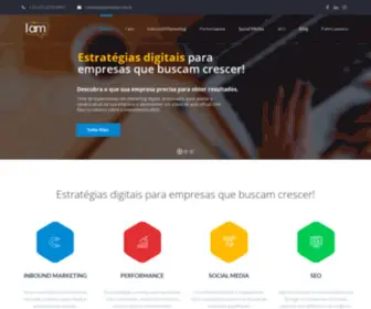 Agenciaiam.com.br(Agência I am) Screenshot