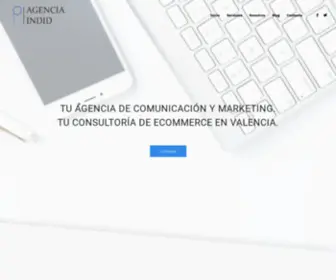 Agenciaindid.es(Agencia InDid. Comunicación) Screenshot