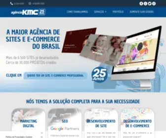 Agenciakmc.com.br(Agência KMC 25 Anos) Screenshot