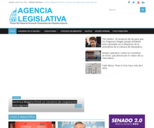 Agencialegislativa.com(Agencialegislativa) Screenshot
